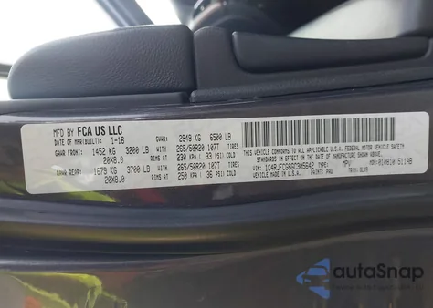 2016 Jeep Grand Cherokee Overland from USA, damaged, VIN 1C4RJFCG6GC305642